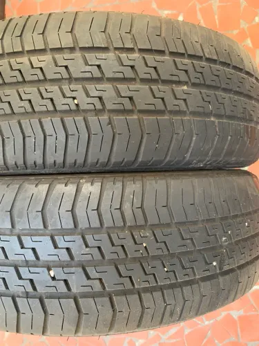 2 Pneu Pirelli P400 175 65 14 mais de meia vida