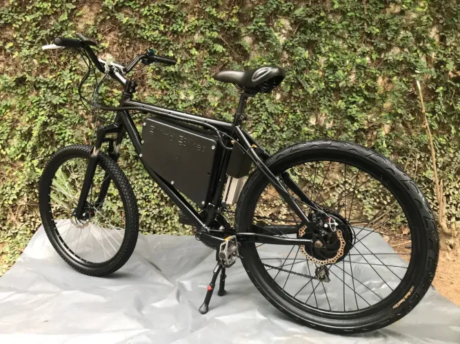 Bicicleta elétrica 1000w 50kmh