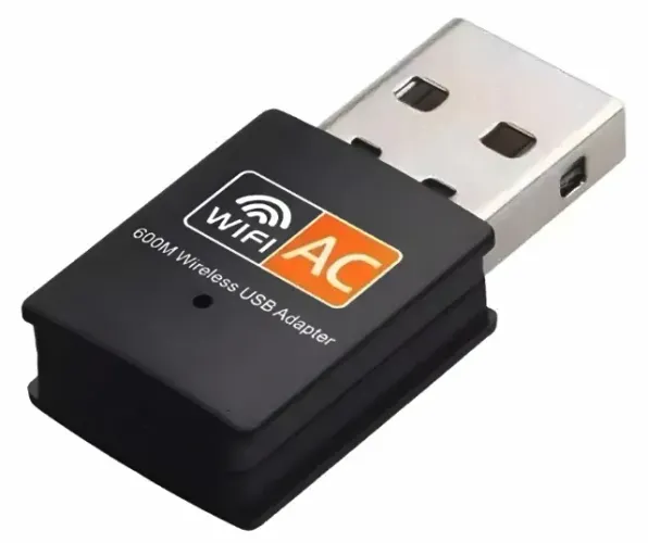 Adaptador Usb Wifi 600mbps Dual Band 2.4/5ghz - Novo