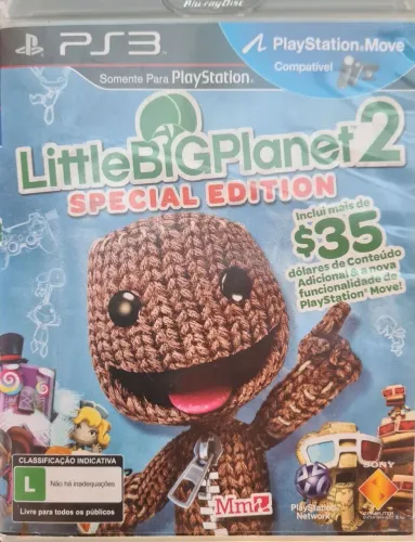 Jogo Ps3 LittleBigPlanet 2 Especial Edition
