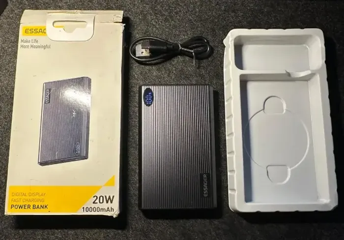Power Bank Rápido 10000mah 20w Usb Tipo C - Essager