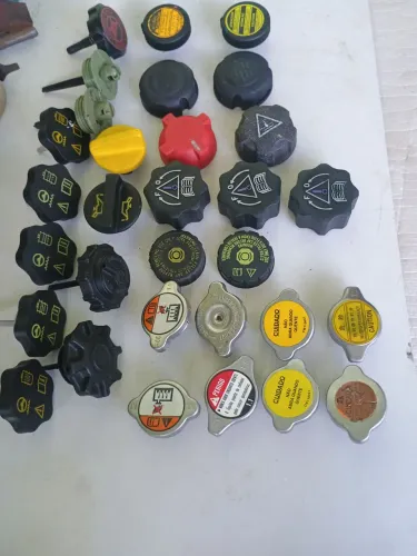 Tampas de reservatórios freio óleo gasolina fiesta honda peugeot hyundai