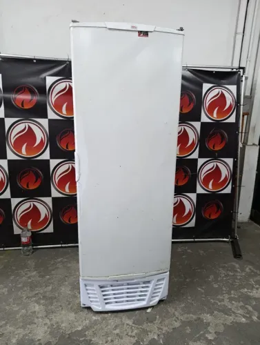 Freezer vertical porta cega 
