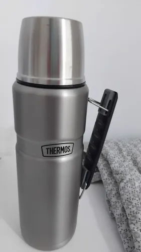 Garrafa térmica Thermos Inox 1,2 Litros - Nova