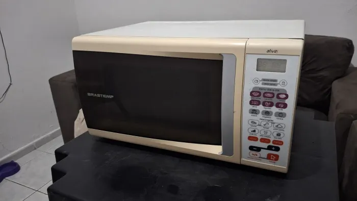 Micro-ondas Brastemp Ative Funcionando Perfeitamente - Ótimo Estado