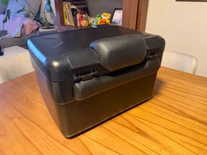 Bau bauleto top case expansível estilo BMW universal 