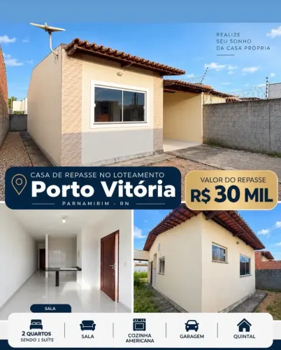RS | REPASSO CASA NO PORTO VITÓRIA