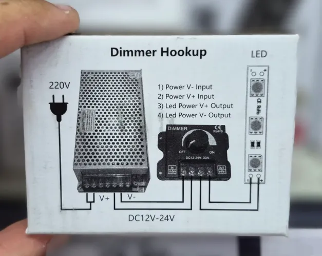 CONTROLE LED REF: DC1224-30A