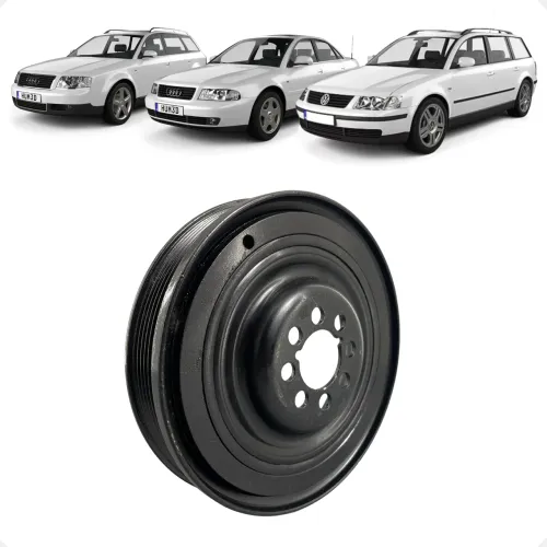 Polia Virabrequim Audi A4 A6 2.7 Turbo VW Passat 2.6 V6