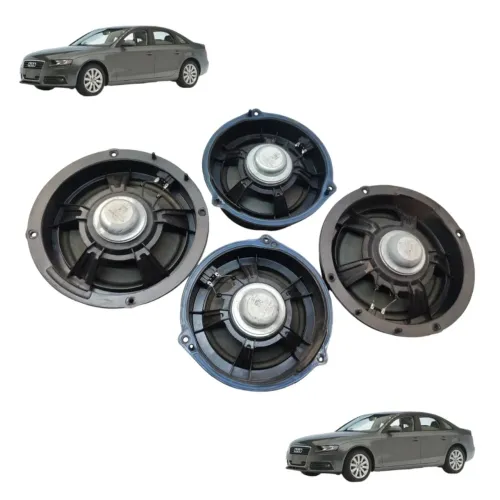 Jogo Auto Falante Portas Audi A4 2.0 Tfsi 2012 A 2016 Preto