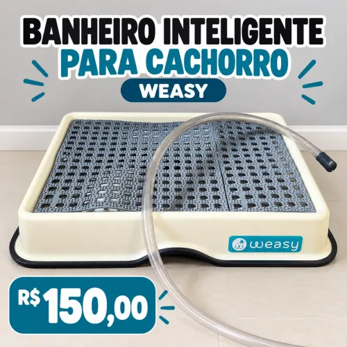 Banheiro inteligente para pets weasy