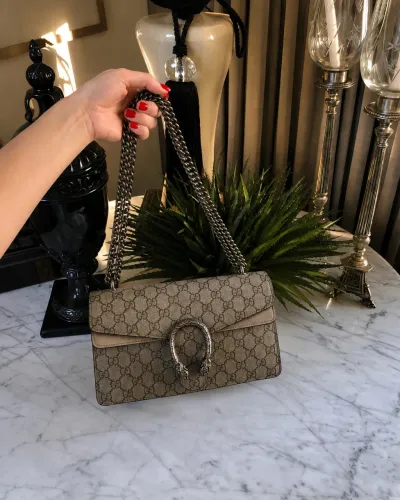 Bolsa Gucci linha prêmio luxo
