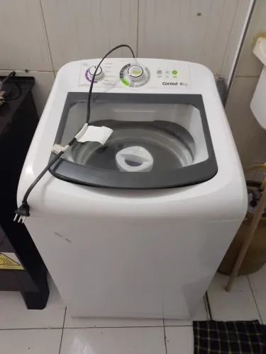 Máquina de lavar 9 kilos venda motivo mudança