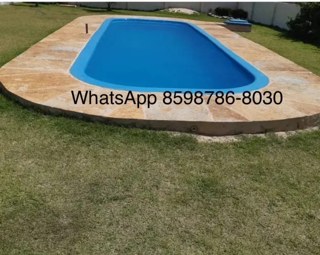 Piscina de fibra 10m x 3,40m promoção 22mil *
