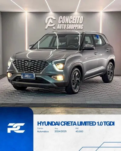 Hyundai Creta Limited 1.0 TB 12V Flex AUT 2025