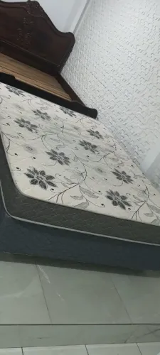 Cama box casal ecoflex em excelente estado