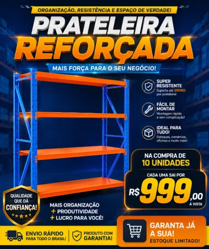 Prateleira Aço