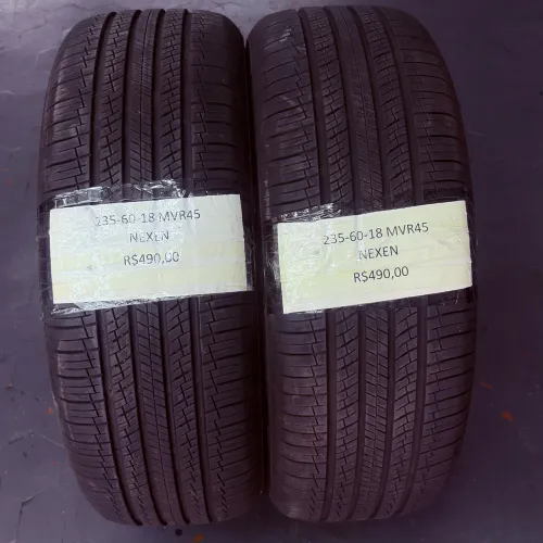 2 PNEUS 235 60 18 NEXEN SUV SEMI NOVOS