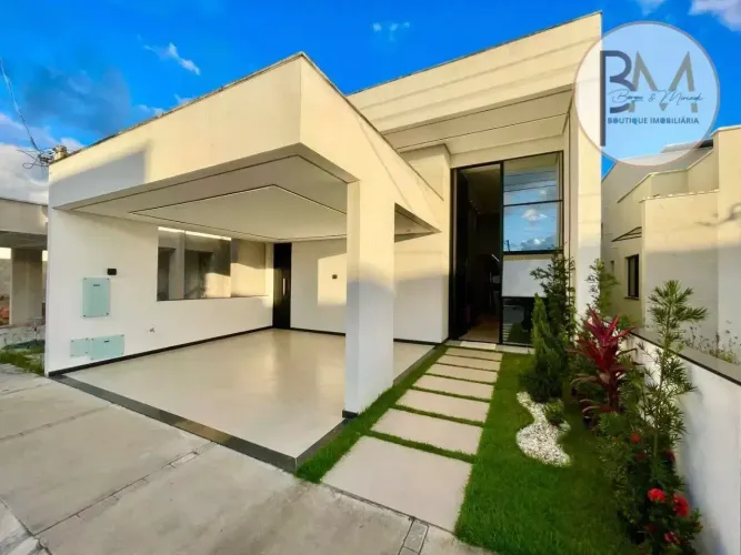Casa com 2/4 em condomínio fechado à venda -140 m² por R$ 650.000 - Sim - Feira de Santana