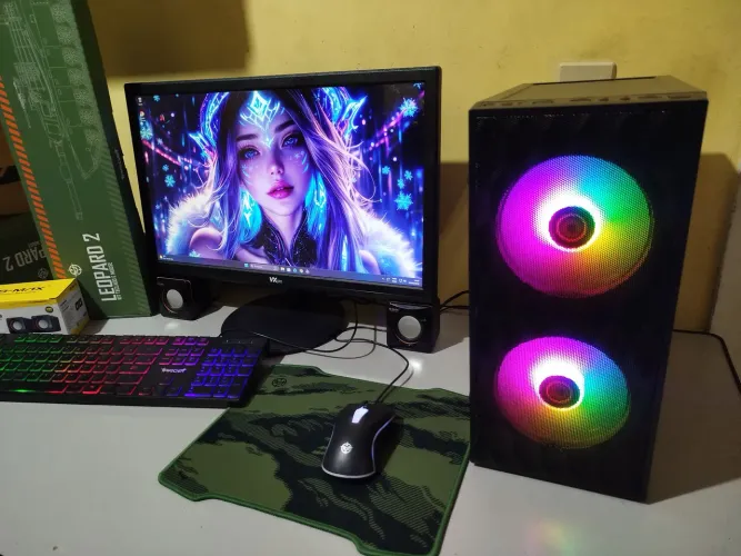 Pc Completo i3-7100, 8GB DDR4, SSD, Monitor 22