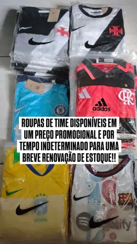 Camisa de time - preço promocional