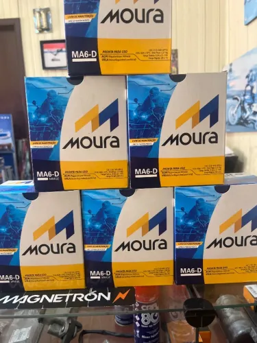 Bateria Moura MA6-D CBX250 Twister CB300 