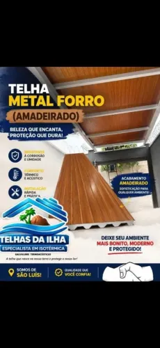 Telha forro Amadeirada 