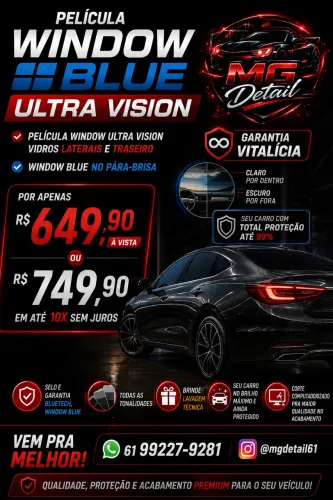 Película automotiva e residencial 