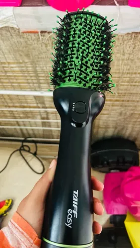 Escova Secadora Taiff Easy Oval Green 1200W (coloque a voltagem: 110V