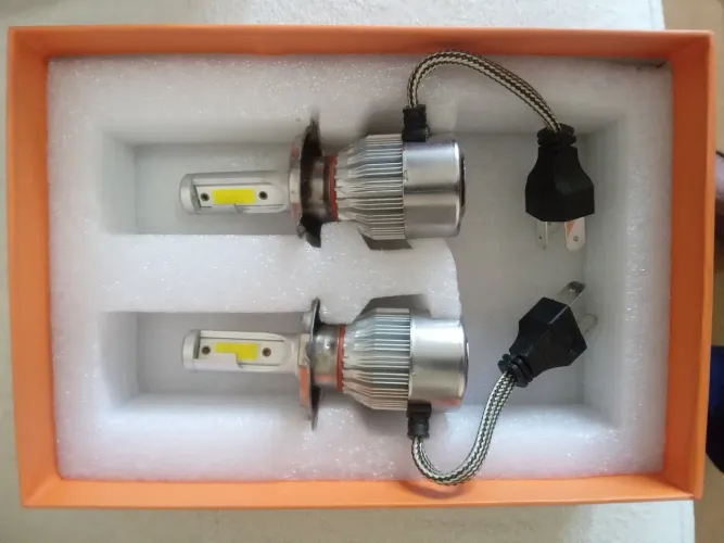 Par de lâmpadas led automotivo H4 novas