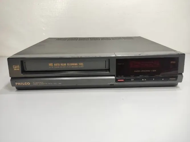 Defeito Leia a descrição - Vídeo Cassete Philco 4 Head Pvc-7400 Wa5 (Usado)