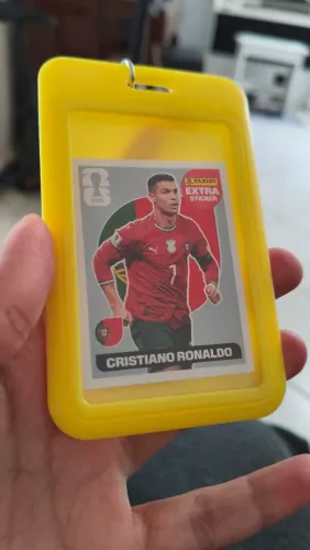 Figurinha Legend Cristiano Ronaldo Prata