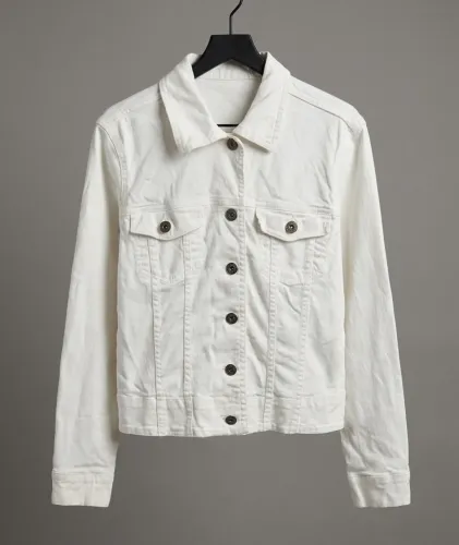 Jaqueta Jeans Branca