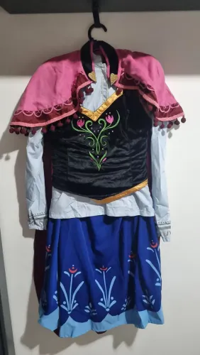 Cosplay Anna Frozen Tamanho P/M