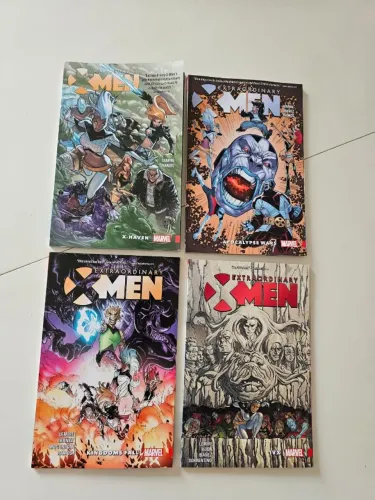 TPB Extraordinary X-Men - Volumes 1, 2, 3 e 4 (Em Inglês)