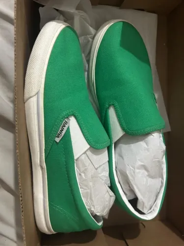 Tênis Rainha Slip On Verde
