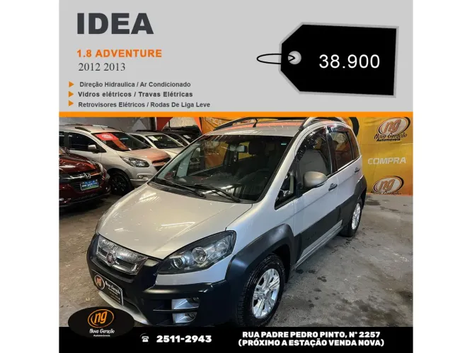 Fiat Idea Adv.ext./adv.ext. Loc. 1.8 Flex 5P 2013
