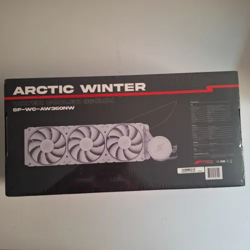 Watercooler Superframe 360mm Arctic Winter - Lacrado - Pronta Entrega