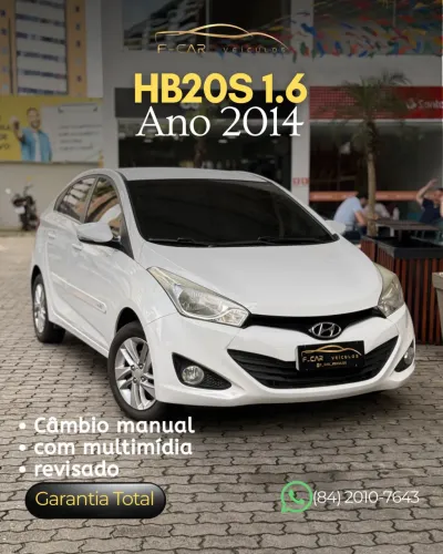 Hyundai HB20S Premium 1.6 Flex 16V Mec. 4P 2014