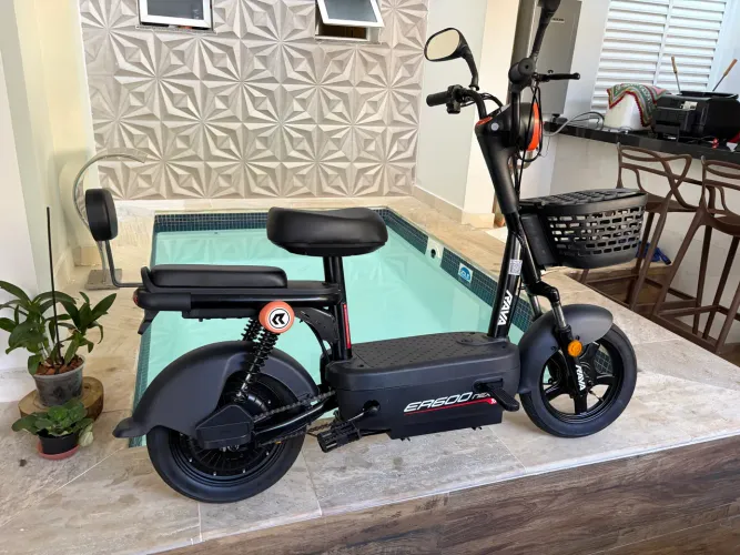 Bicicleta Elétrica Rava ER600 Next - NOVA/ Completa