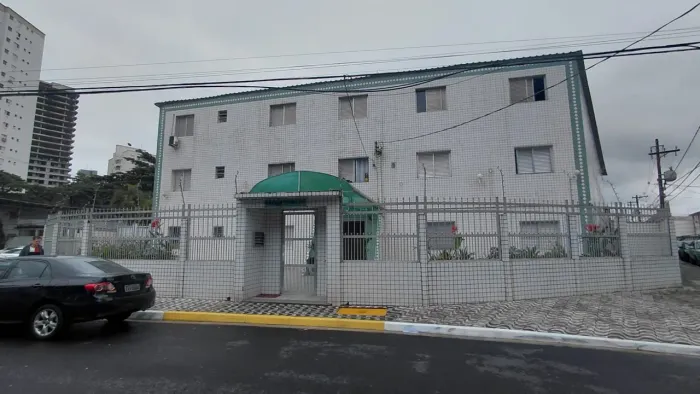 Kitnet com 1 dormitório para alugar, 29 m² por R$ 1.700,02/mês - Vila Guilhermina - Praia