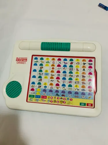 brinquedo educativo gakken original, com som, garkken, ideal para colecionadores.