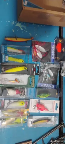 Iscas artificiais nunca usadas