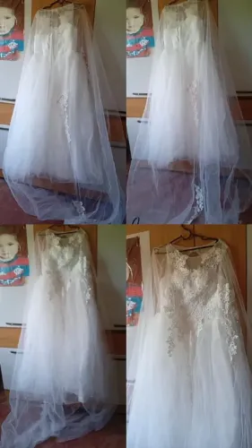 Vestido de noiva completo