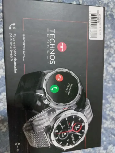 Vendo Smart Watch Technos Sport Conheça, 1 mês de uso, na caixa com nota fiscal.