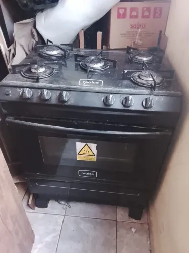 Fogão 5 bocas com luz no forno