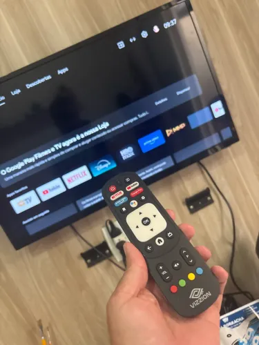 Tv smart Vizzion 32 polegadas zerada
