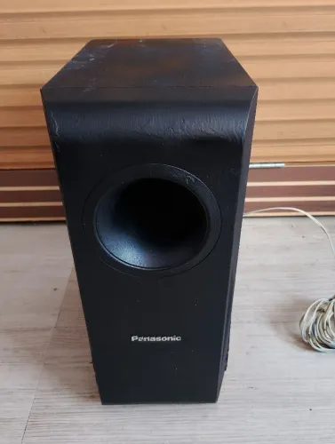 caixa subwoofer home theater Panasonic