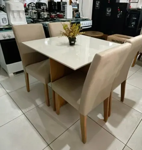 mesa 4 lugares completa entrega gratis