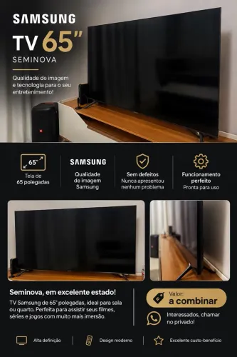 Tv Samsung 65 polegadas